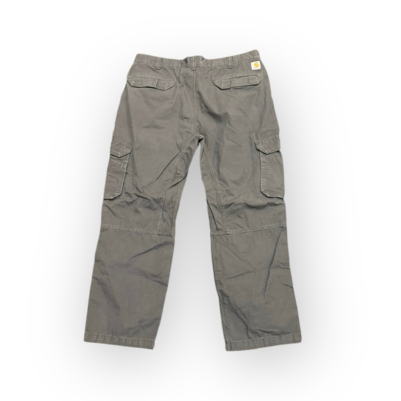 Carhartt Force Relaxed Fit Ripstop Cargo Pants Men’s 40x30 Gray Work Utility - Picture 6 of 8